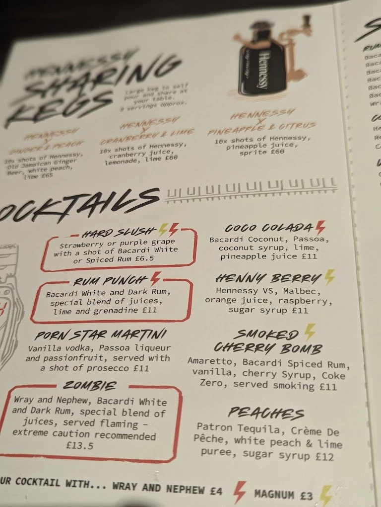 Trap Kitchen menu 3