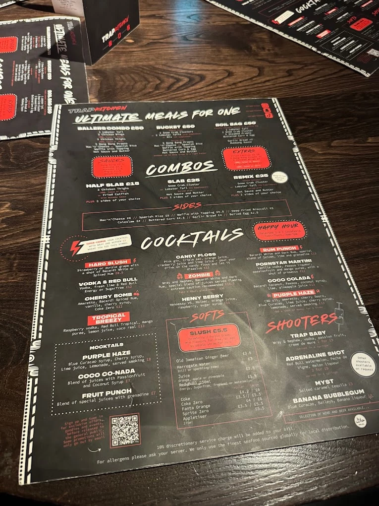 Trap Kitchen menu 10